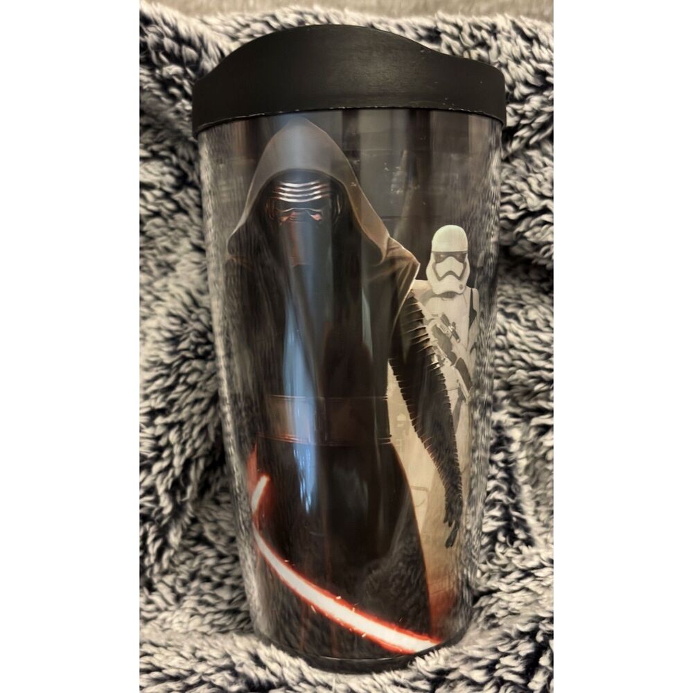 Tervis Star Wars Kylo Ren Stormtrooper 16 oz. Hot Cold Travel Tumbler Black Lid